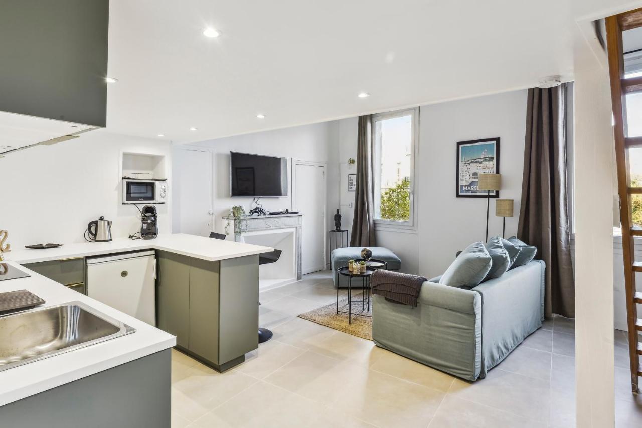 Charmant Logement Au Coeur Du Cours Julien Marsiglia Esterno foto